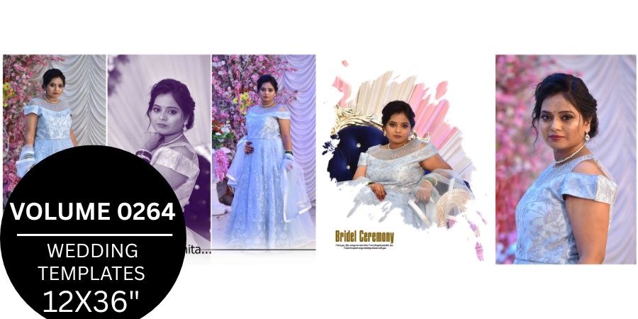 Wedding Templates 12X36 - 0264